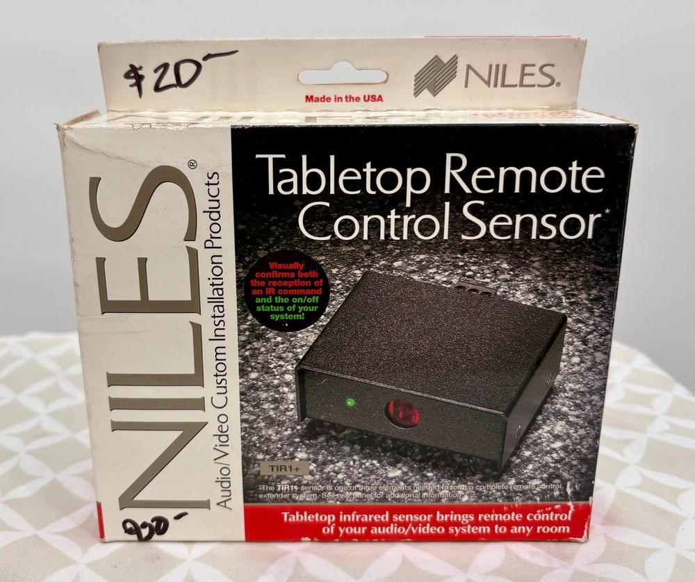 New, Niles TIR1+ Tabletop IR Receiver