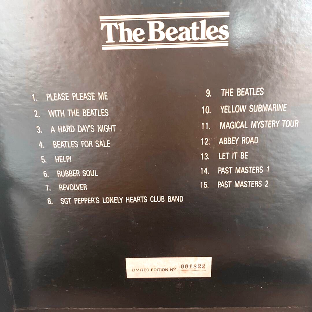 Limited Edition The Beatles Complete Compact Disc Collection HMV