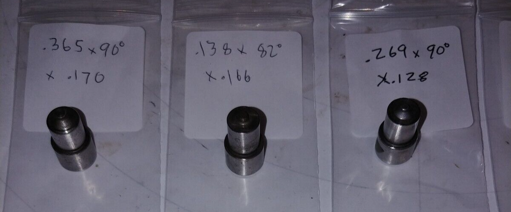 CE Tool Form down Master Holder + 9 countersinks for Strippit 1-1/4" Thin