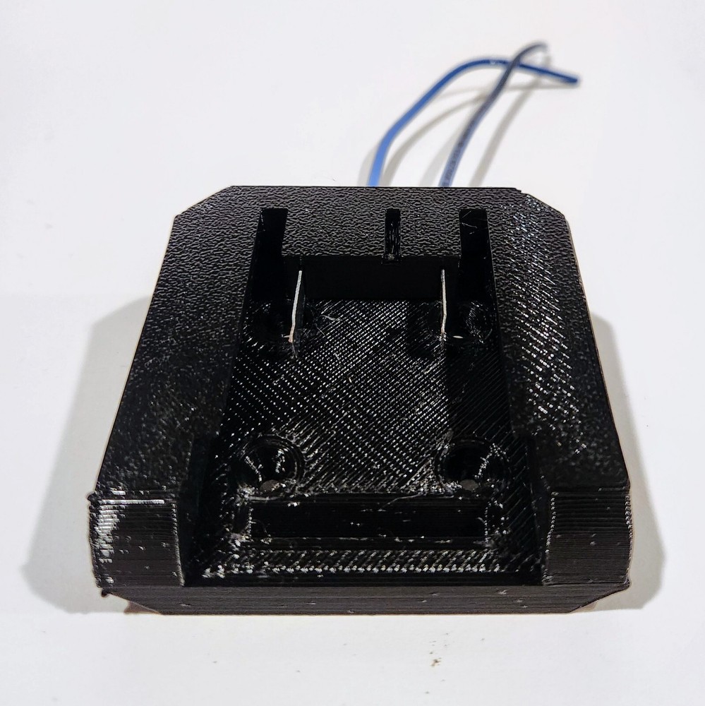 Power Source Adapter Dock for Masterforce 20v Battery - Adjustable - 12 AWG
