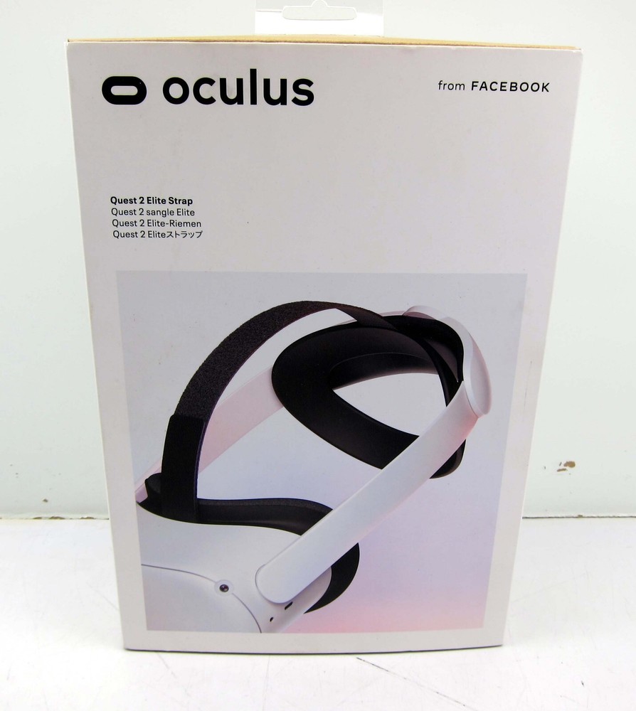 NEW Oculus Quest 2 Elite Strap -Grey for Enhanced Support and Comfort