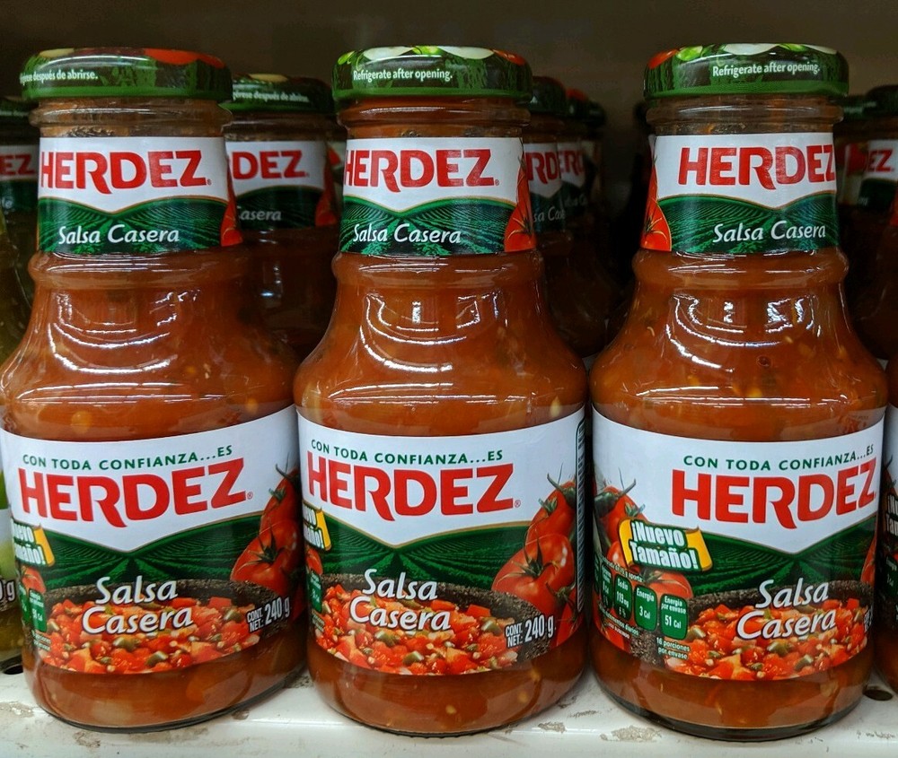 (3 Pack) Herdez Casera Mild Salsa 8.4 oz. Jars