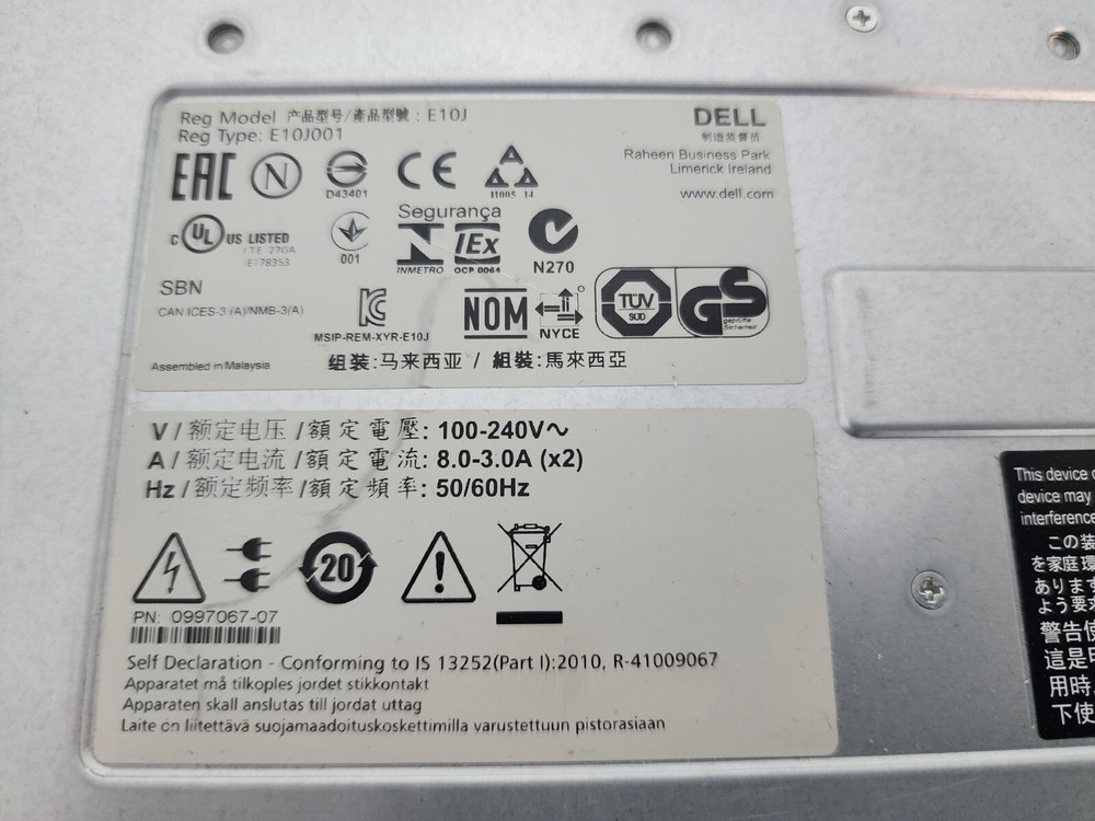 Dell Compellent SC4020 24x1.2tb Storage Array 2x 10G-ISCSI-2 Controller 2x PSU