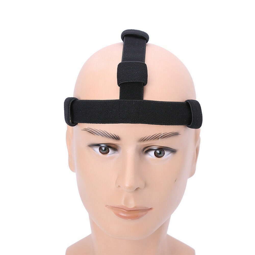 Nylon Elastic Adjustable Headband Belt Headlight Lamp Head Strap For Flashlight