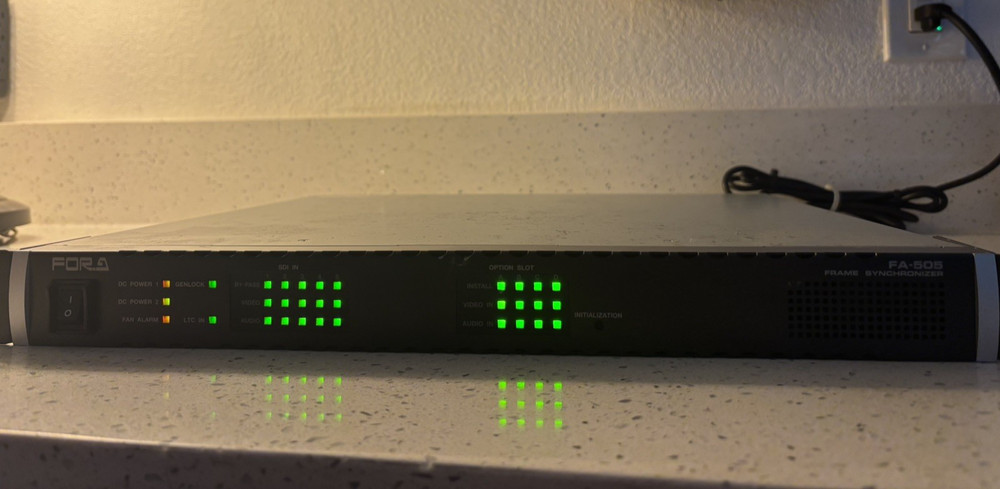 FOR.A FA-505 3G-SDI 5CH Frame Sync Up Down Cross Audio Embed/Deembed