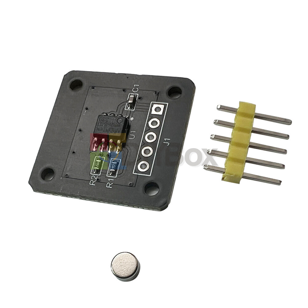 MT6701 Magnetic Encoder Magnetic Induction Angle Sensor Module replace AS5600