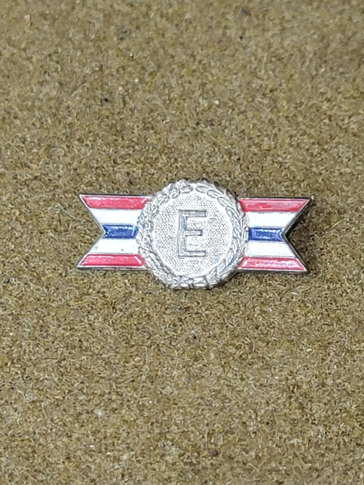 WWII Homefront E for Excellence Award #1