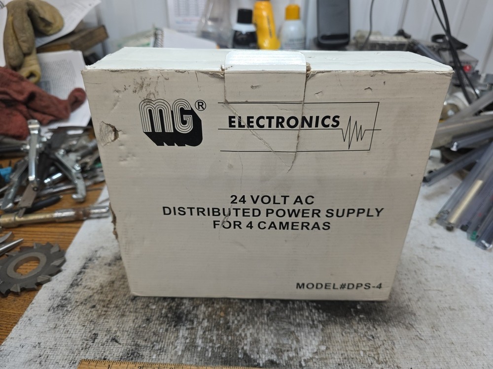 MG Electronics DPS-4 Camera 24VAC  Distributed Power Supply NEW IN BOX
