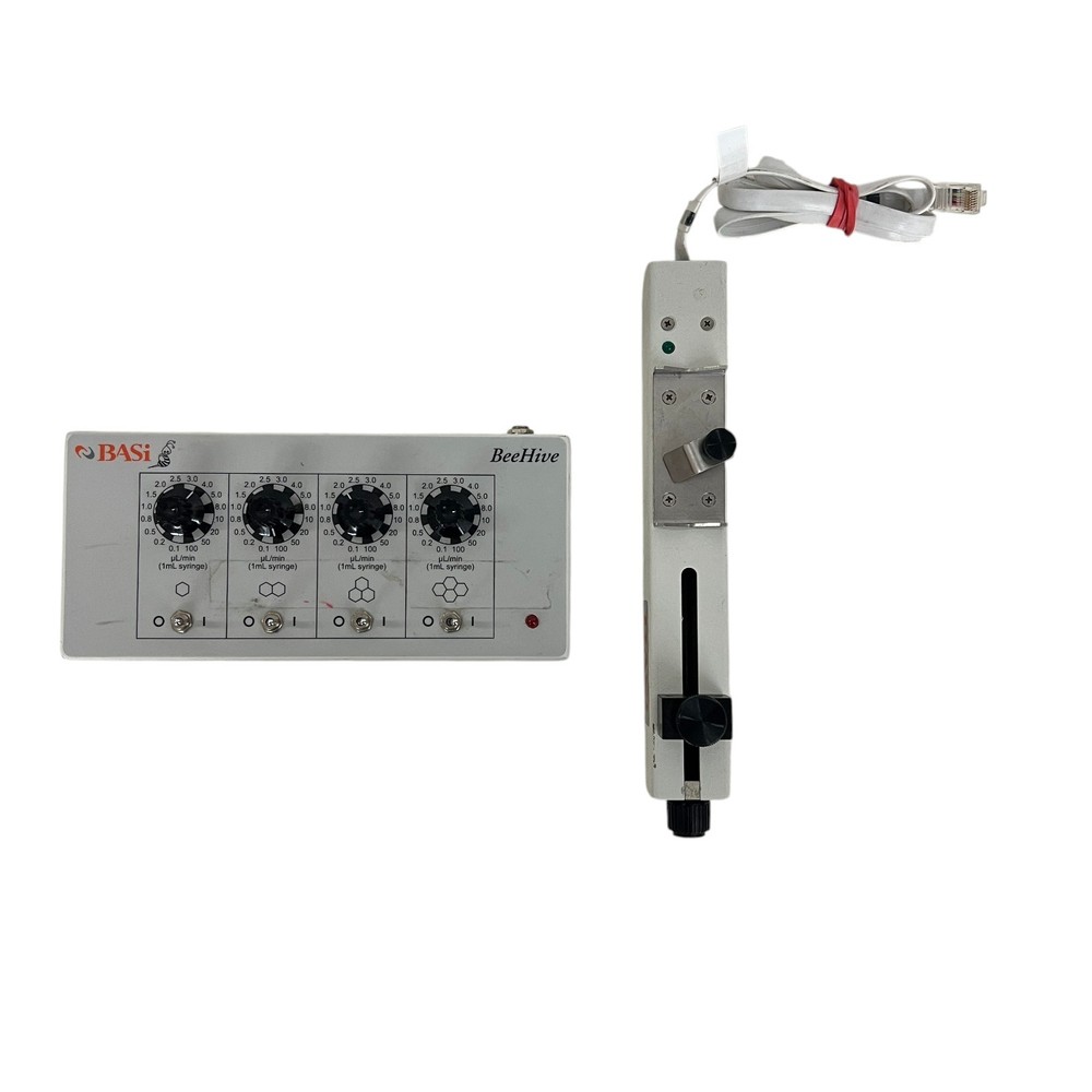 Bioanalytical Systems BASi MD-1001 Baby Bee Syringe Pump with BeeHive Controller