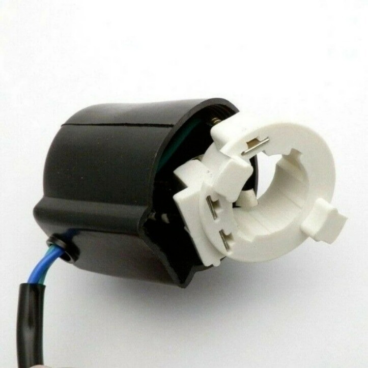 1PC BA20D Headlight Bulb Socket Ignitor Wire GY6 -50 Chinese Scooter