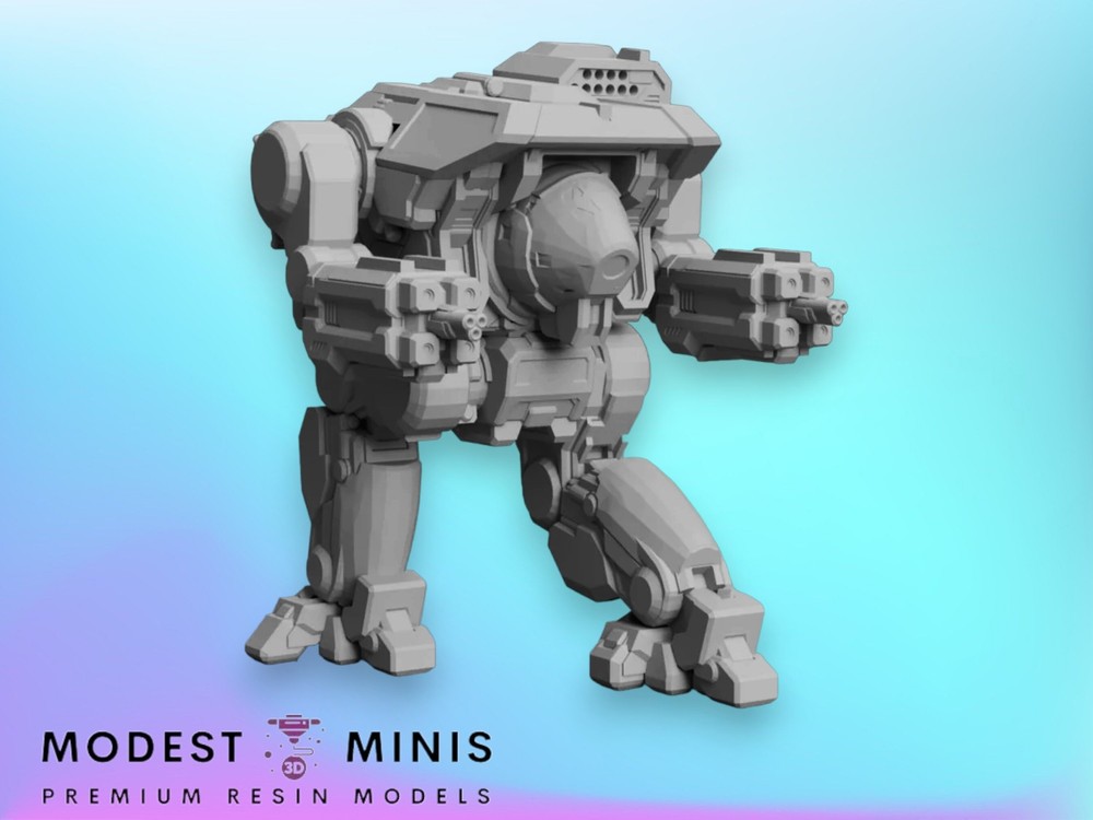 DWF Dire wolf Assault | 1:265 | 6mm Scale | Mecha | Sir Mortimer