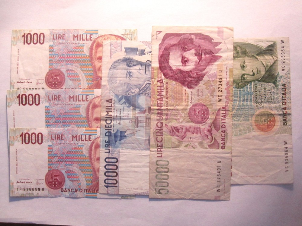 ITALY BANKNOTES
