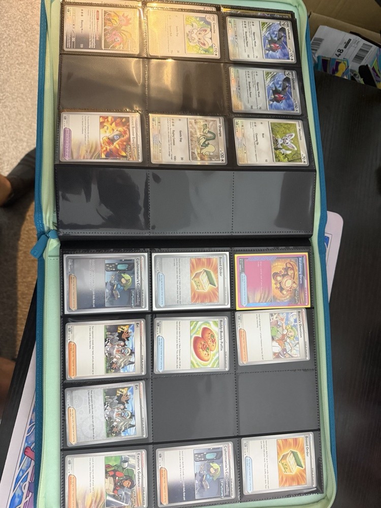 Temporal Forces Part-Complete Base Set Reverse Holos, EXS in VaultX Binder