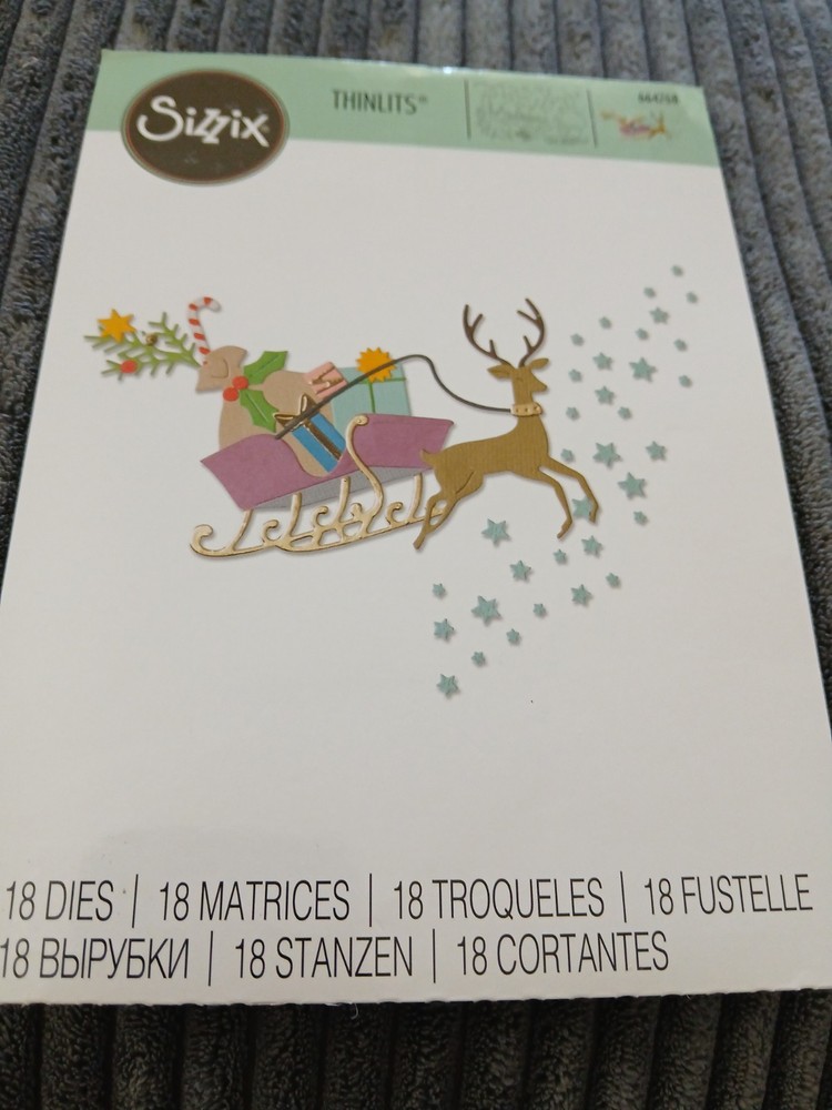 Sizzix Prancer Die Set New
