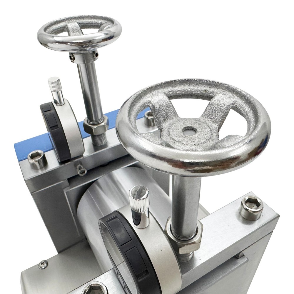 Manual Vertical Lab Electrode Sheet Calender Roller Press Machine 0~3MM