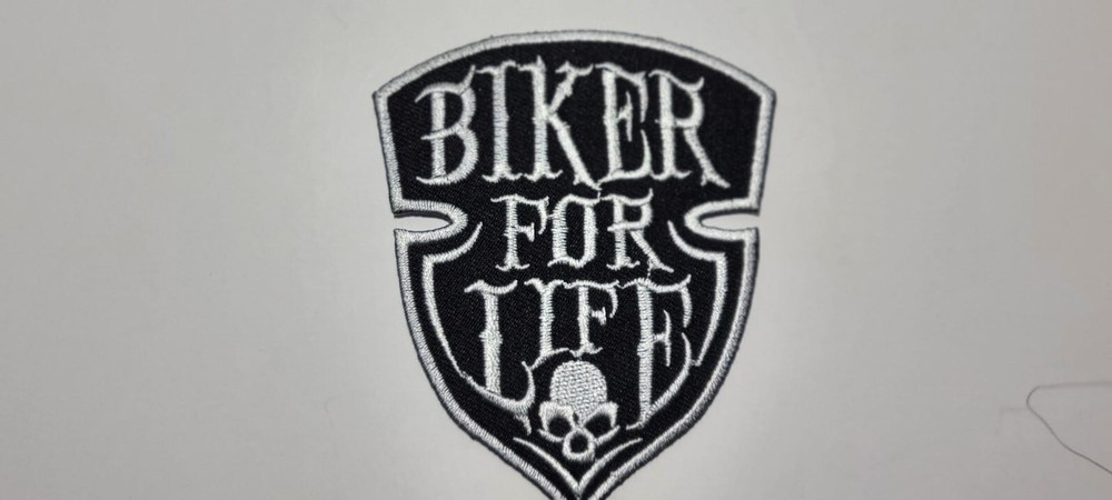 Biker For Life Patch