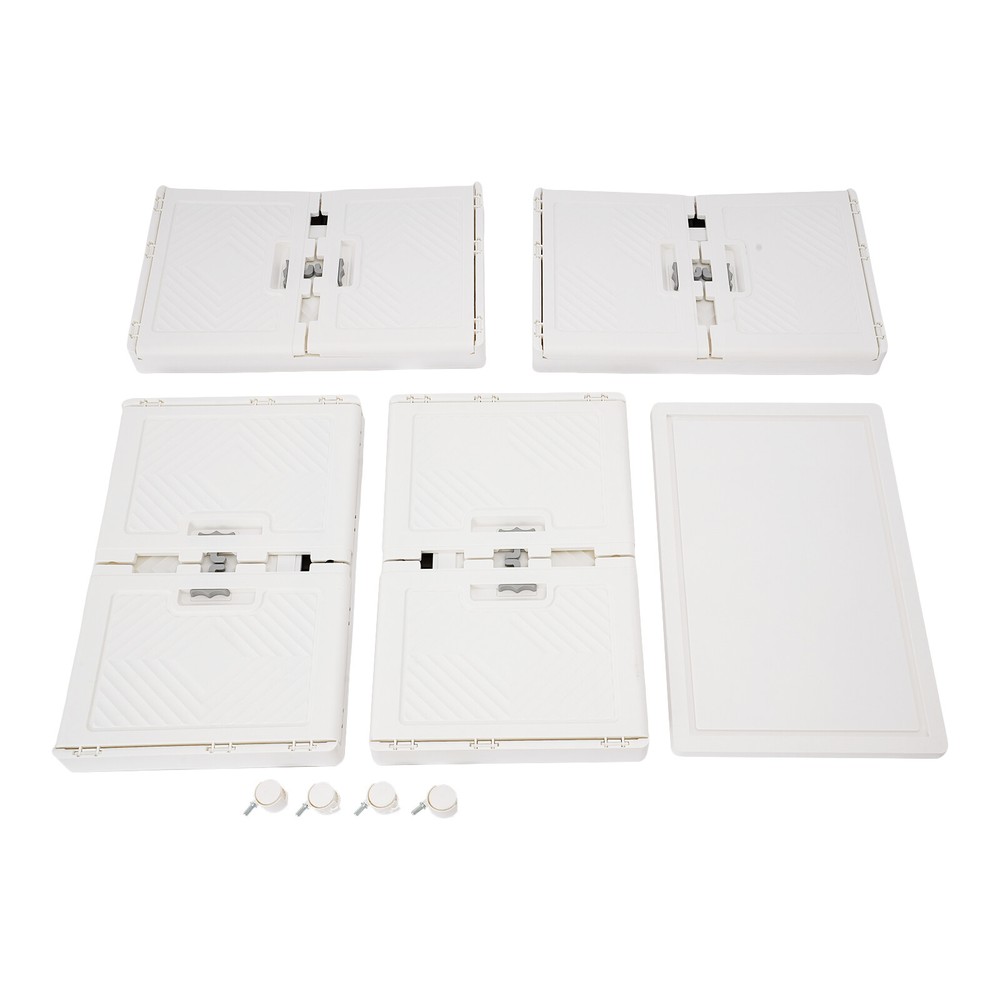 Large Collapsible Storage Bins Bedroom Folding Storage Box Stackable Storage Box