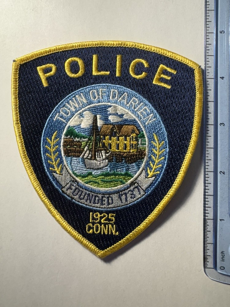 Darien Connecticut Police Patch