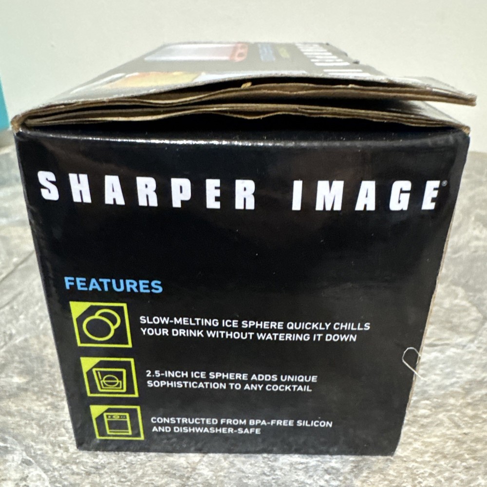 Sharper Image Ice Sphere Molds New FREE SHIPPING