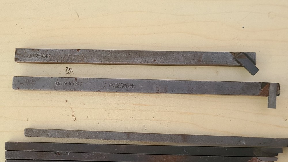 8 Somma Tool Carbide Turning Tools Boring Bars Internal Groving Facing