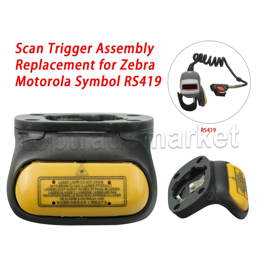 Scan Trigger Assembly Replace for Zebra Motorola Symbol RS419 RS409 Scanner TOP