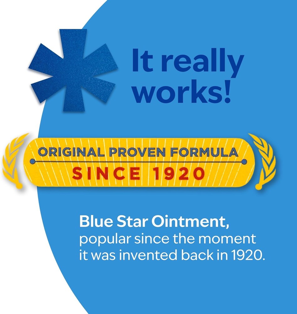 Blue Star Ointment 2 oz