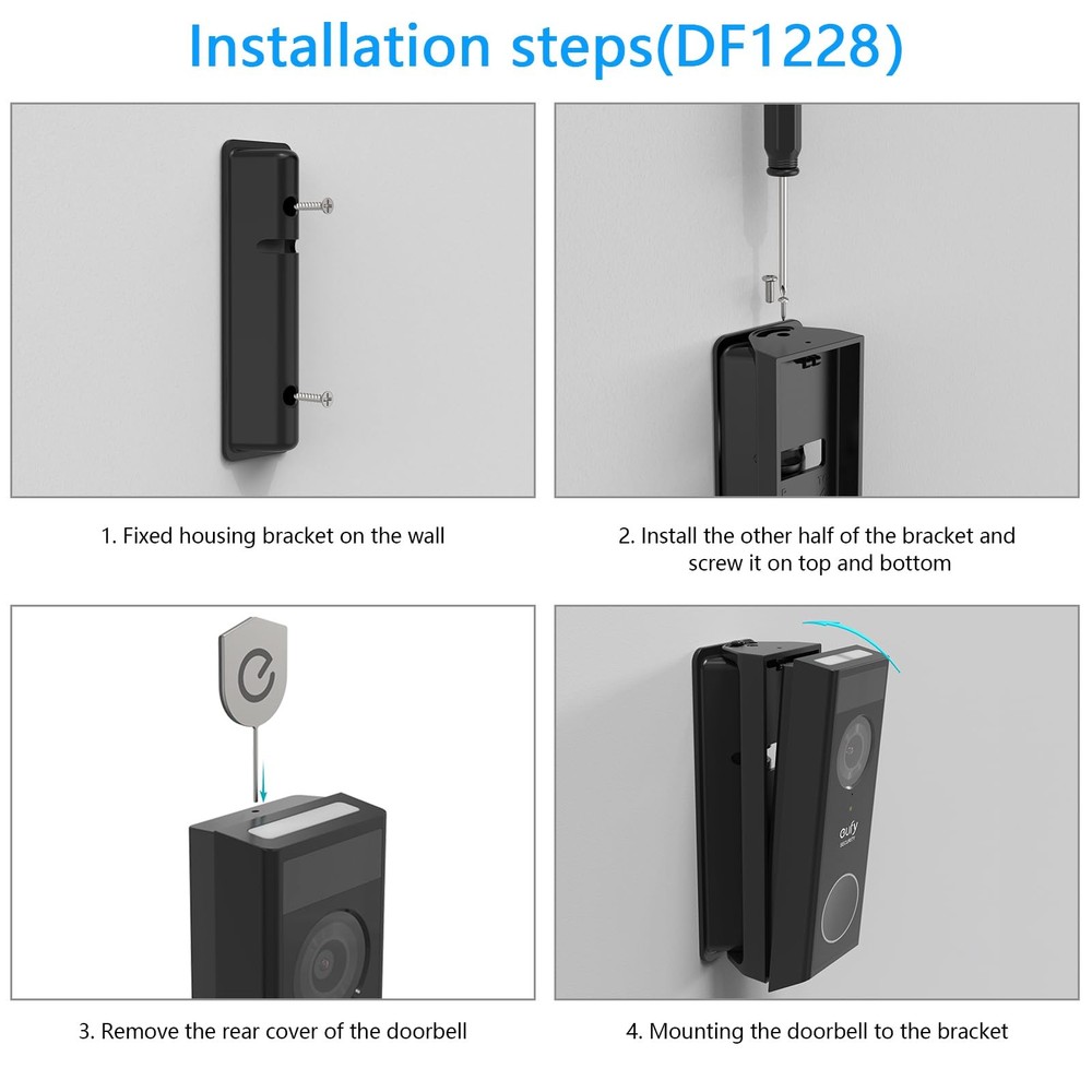 Adjustable 0-35 Degree Doorbell Angle Mount for eufy E340