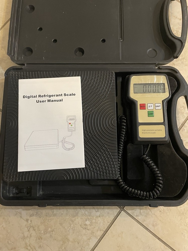 RES-100 Digital Refrigerant Charging Scale
