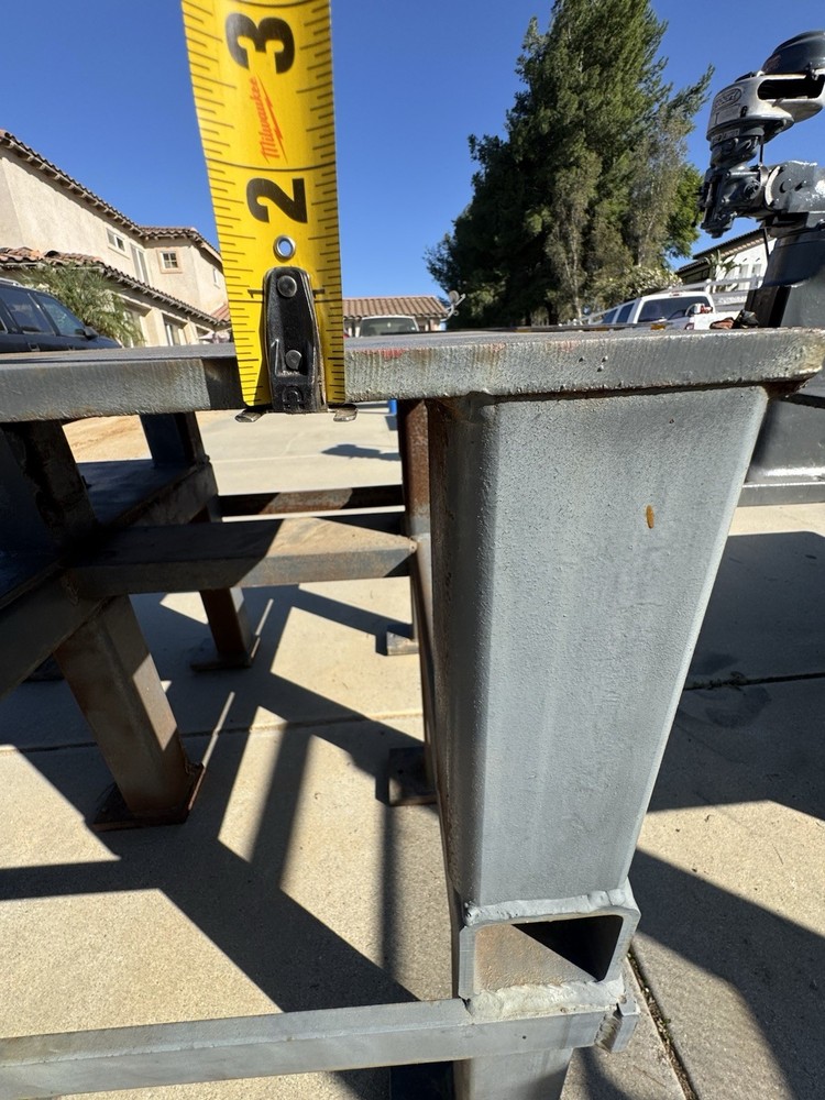 52x42" welding table