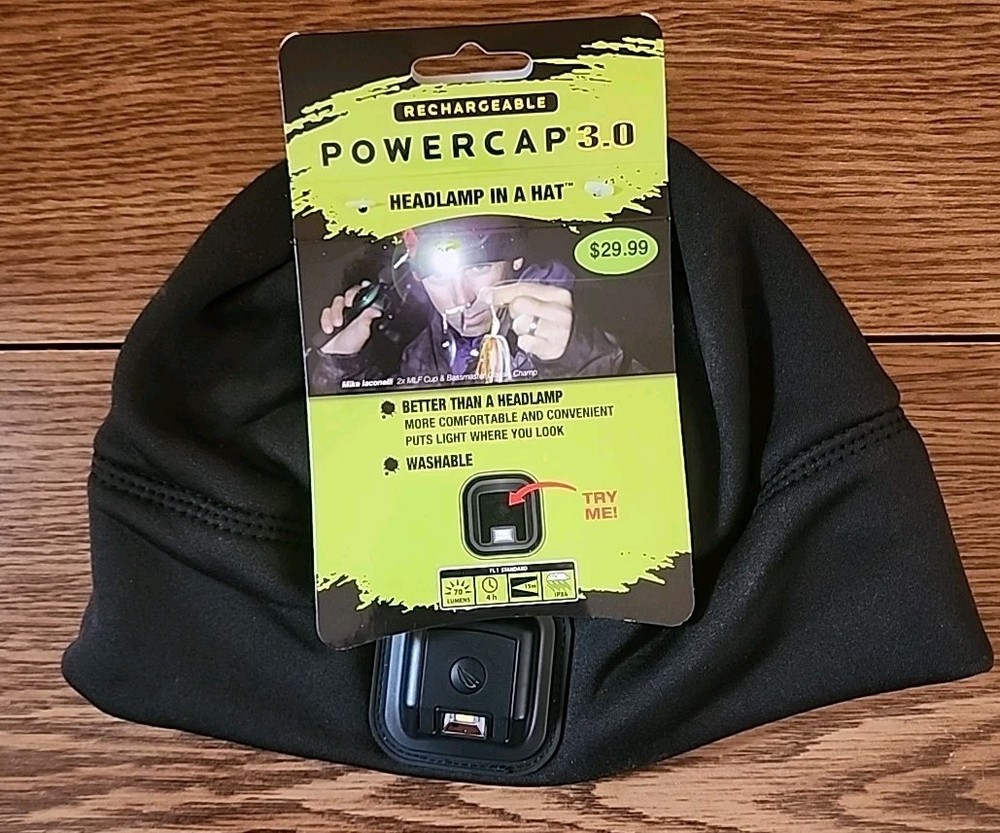 Panther Vision Rechargeable Headlamp In A Hat