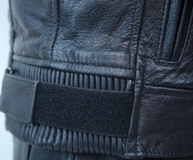Leather Motorcycle Jackets PREMIUM NORDMEN BLACK