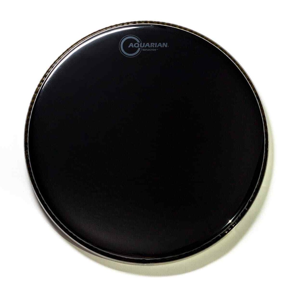 Aquarian Reflector Black Mirror Drumhead 6"
