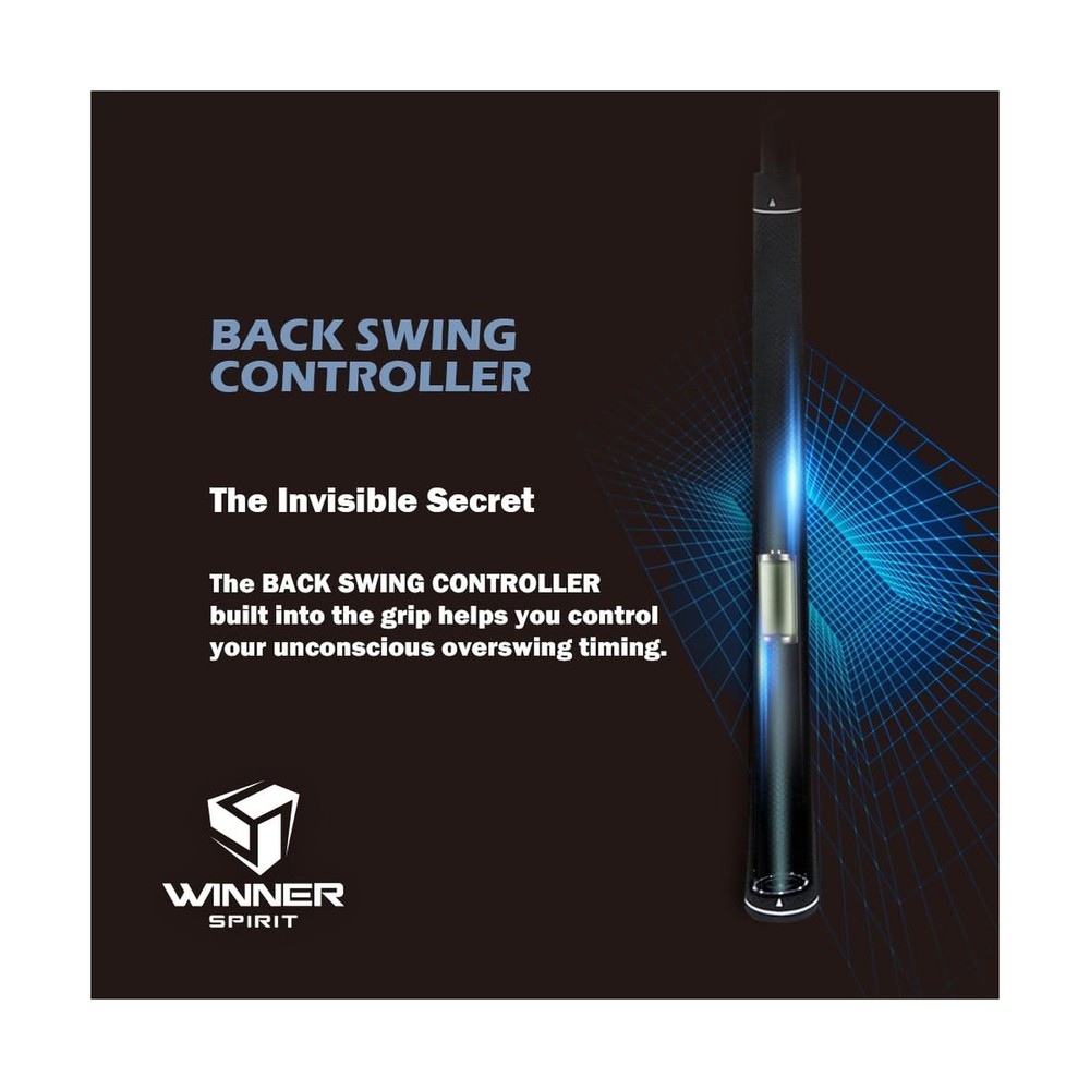 WINNER SPIRIT Miracle 201v3 Golf Swing Trainer, Adjustable Speed Controller, ...