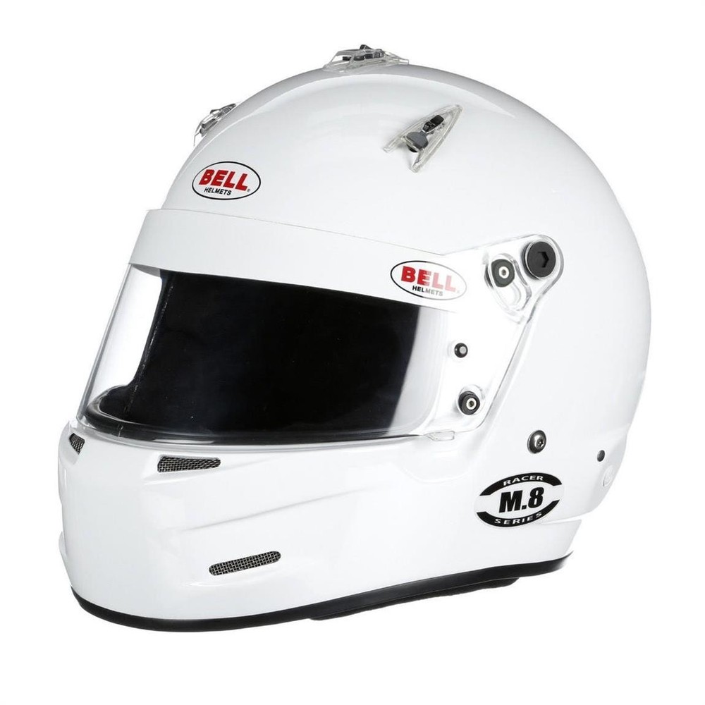 Bell M8 SA2020 Helmet, White, Large