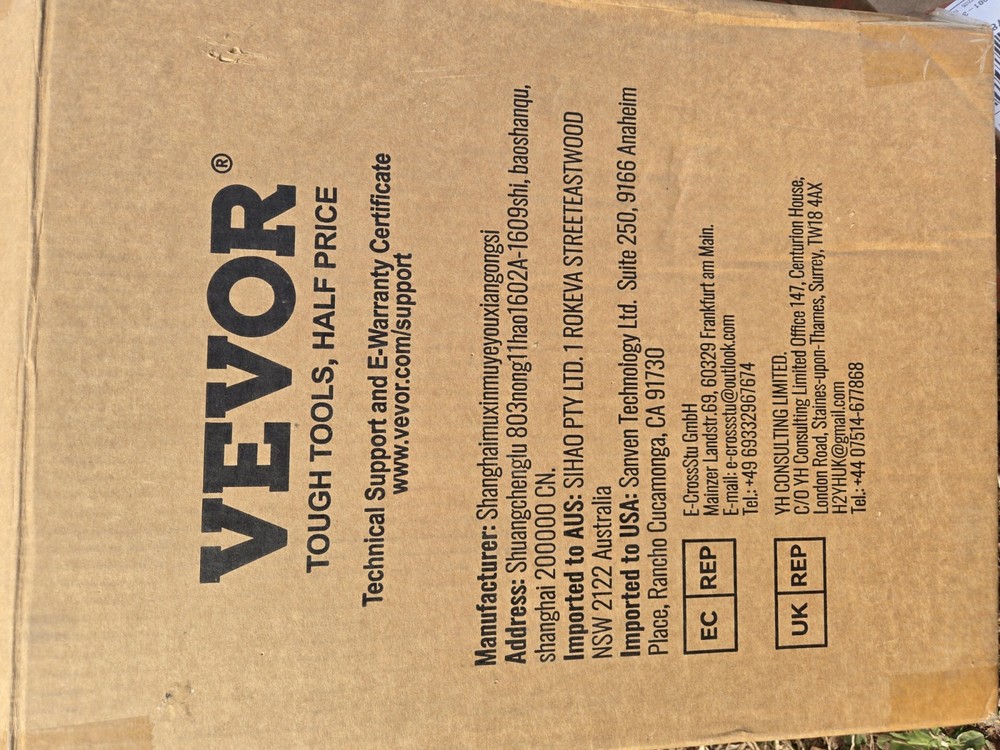 Vevor Corrugated Drain Pipe With Adapters