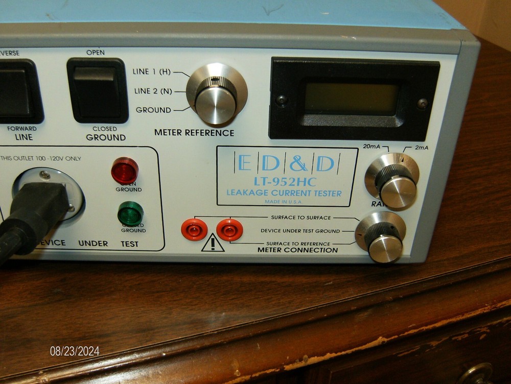ED&D/Educated Design & Development LT-952HC Digital Leakage Current Tester