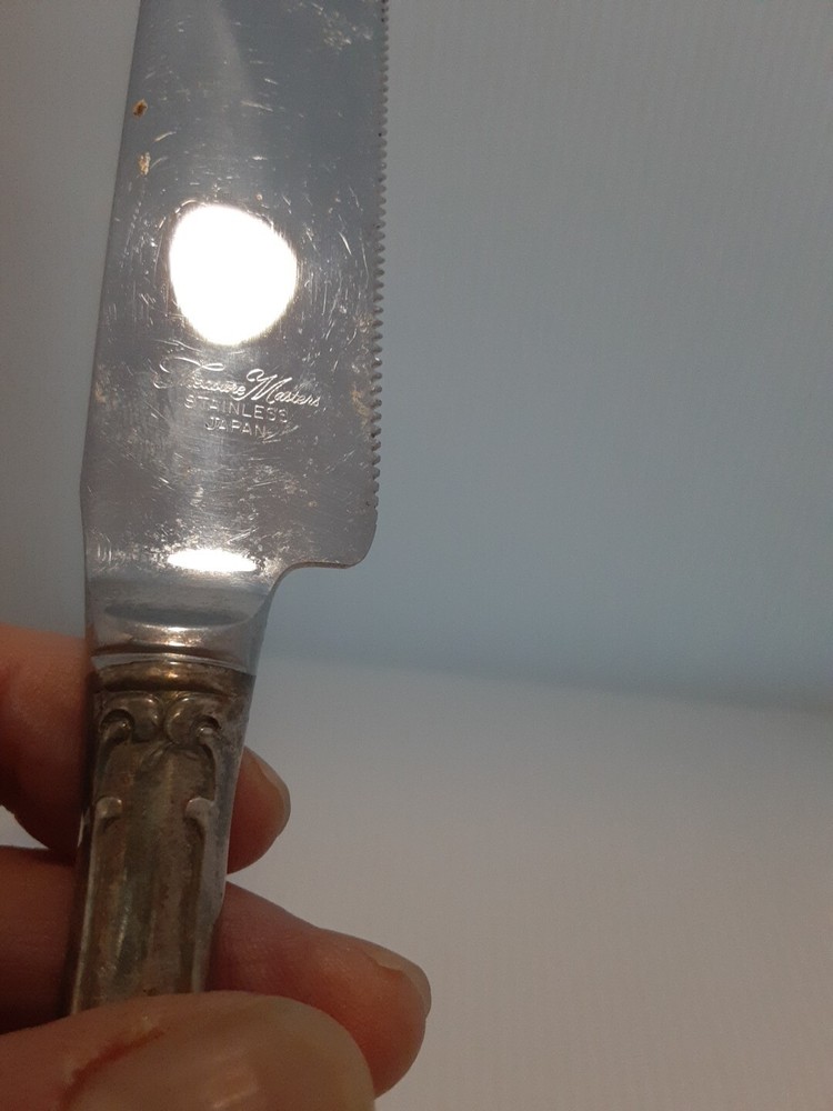 Treasure Masters Stainless Cake Knife Silver-plated Handle