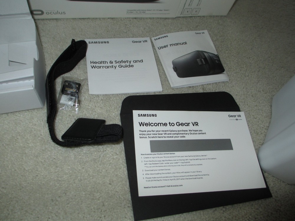 NWB Samsung Gear VR Oculus-Black