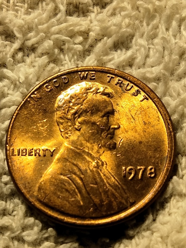 1978 P Lincoln Memorial Cent Misaligned Die Error