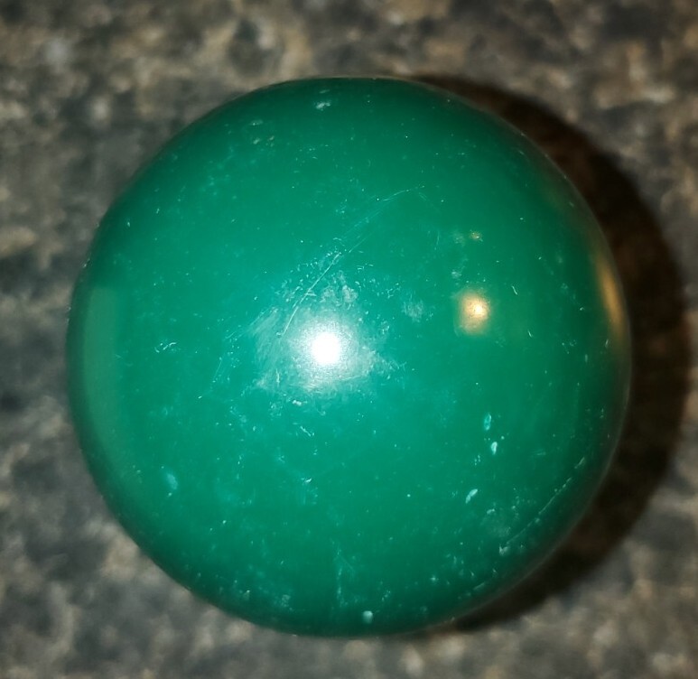 Replacement Pool Ball 6 Ball Solid Green Ball Billiard Ball