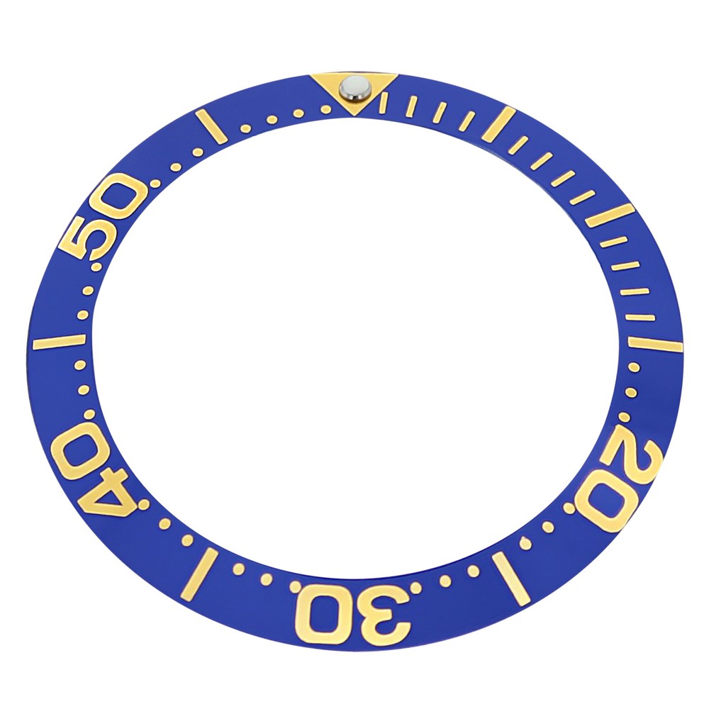 BEZEL INSERT FOR INVICTA 9094 PRO DIVER AUTOMATIC BLUE LARGE GOLD FONTS QUALITY