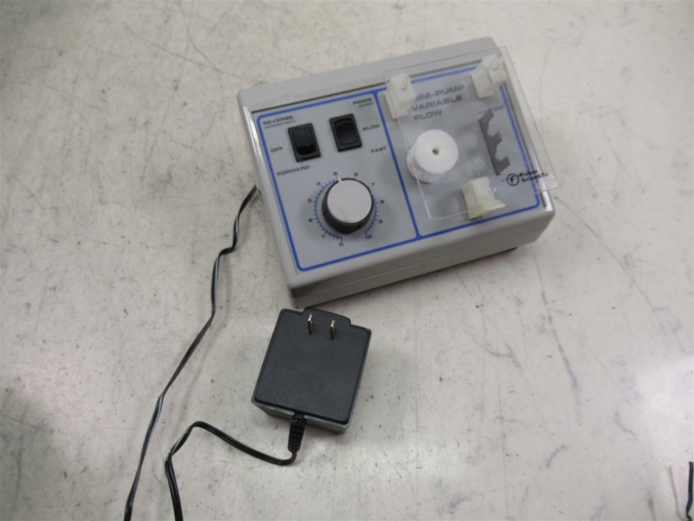 Fisher Scientific Mini-Pump Variable Flow Reversible Peristaltic & Power Supply