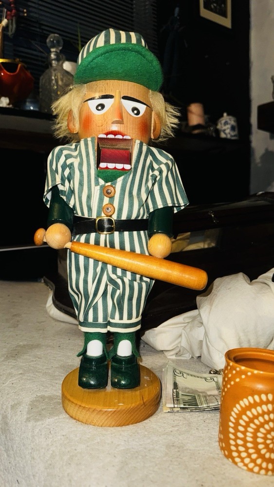 Steinbeck Baseball Nutcracker