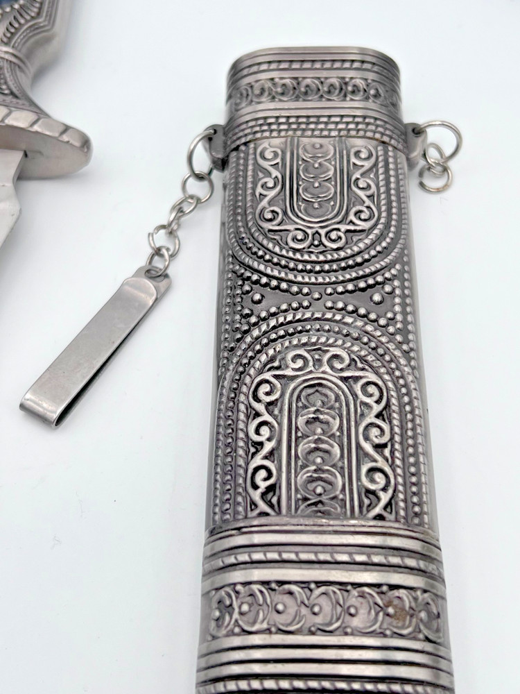 Decorative Caucasian Kindjal Knife with Scabbard