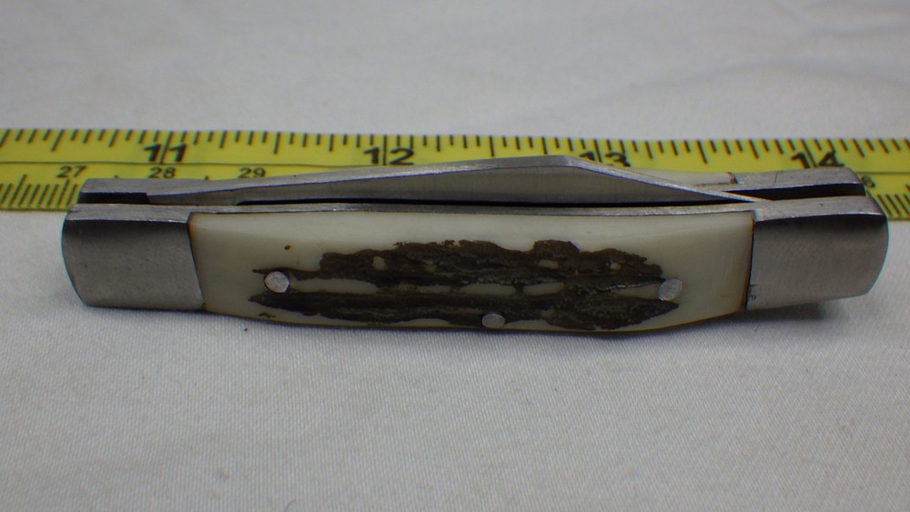 Vintage Pocket Knife Bear Edge Single Blade