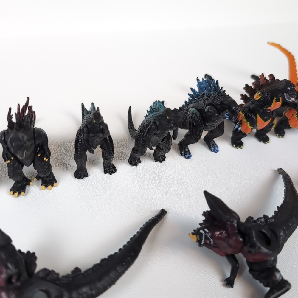Mini Godzilla Action Figure Lot 2"