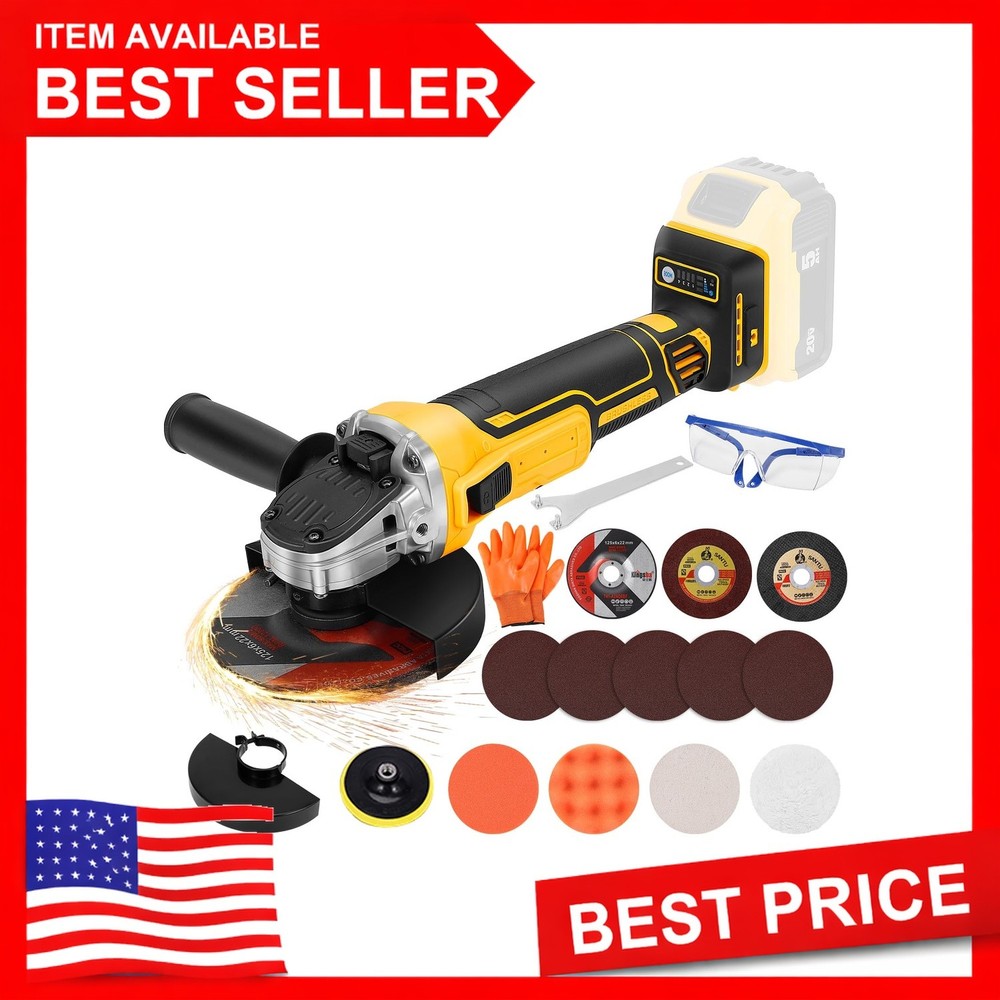 Cordless Angle Grinder for Dewalt