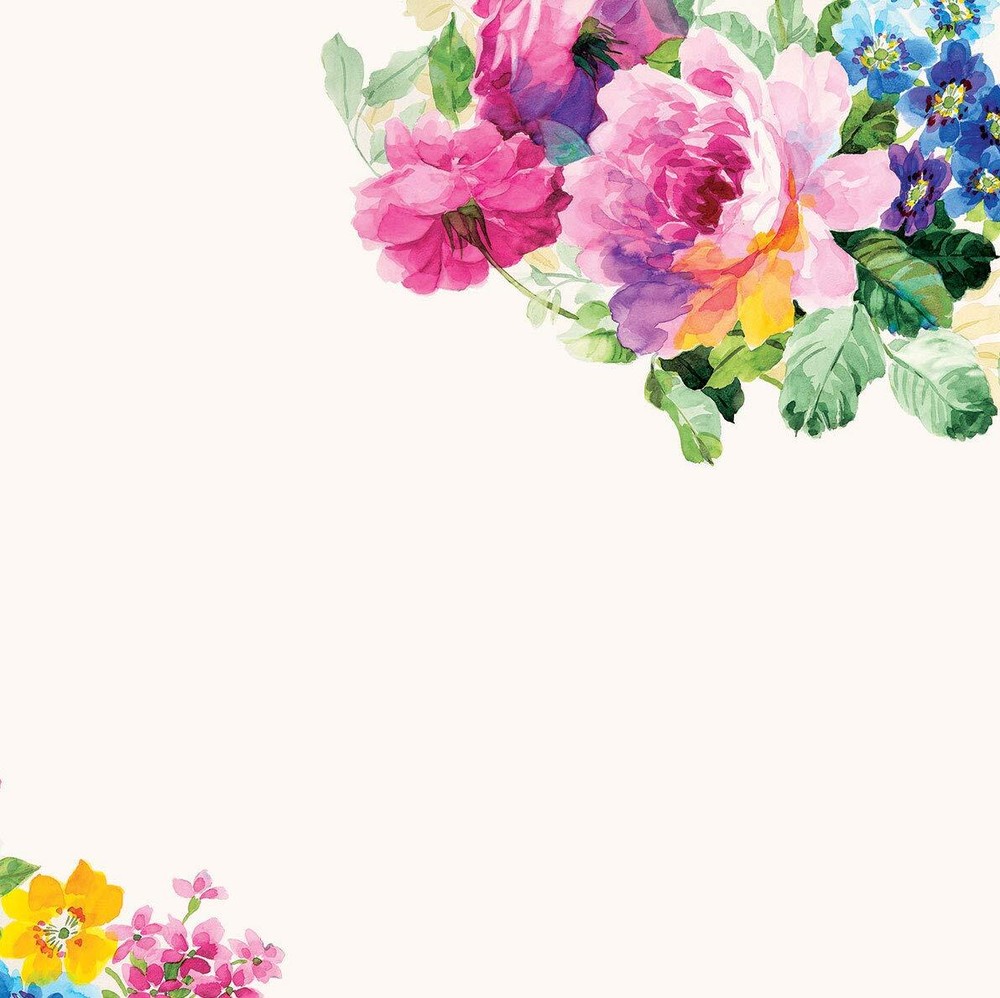 Peony Garden Desk Notes Notepad with Sticky Notes & Memo Pad Set 250 Pages