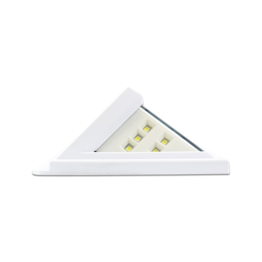 4 Pack Leisure LED Solar Powered 86 LED 3D Wide Angle Motion Sensor Light White