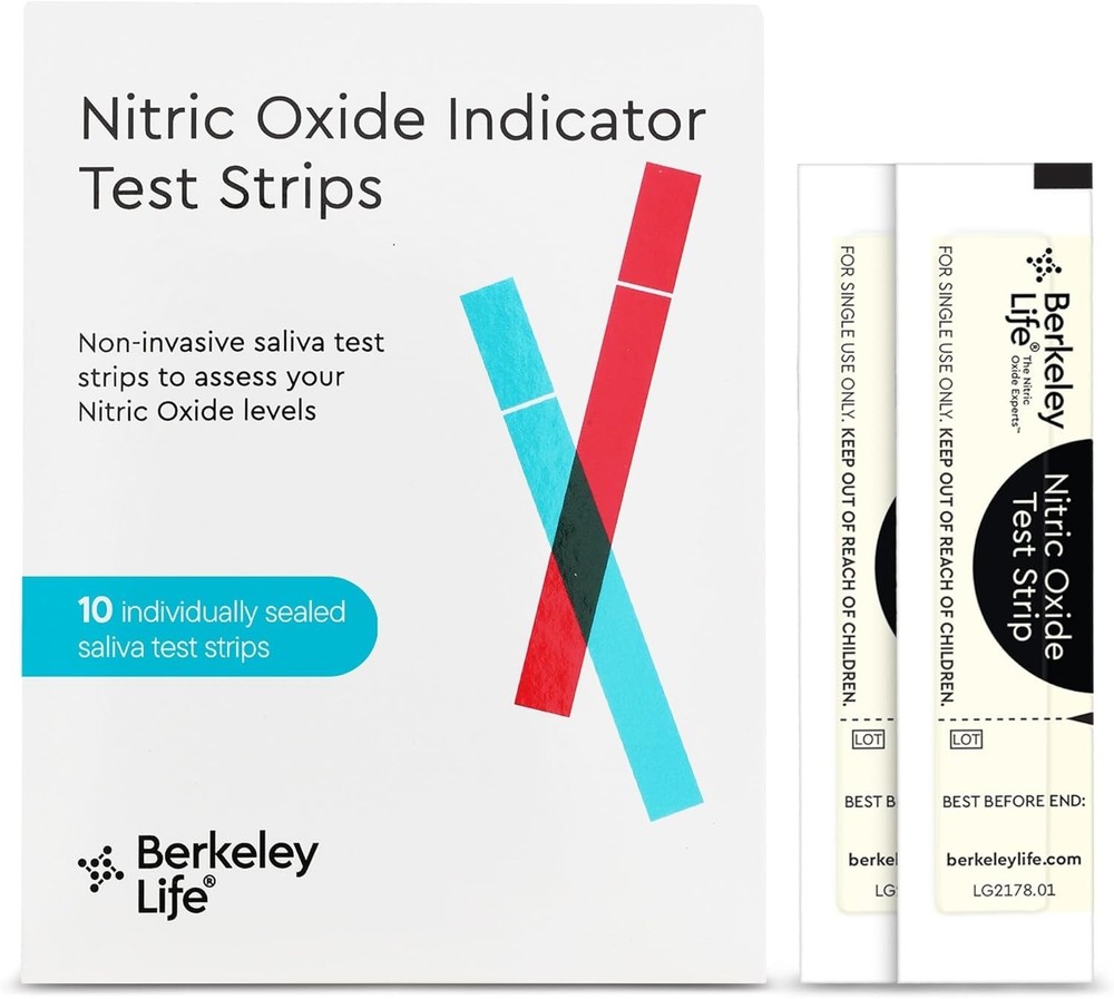 10 Pack Nitric Oxide Strips for Men & Women - Quick Saliva Testing Solution